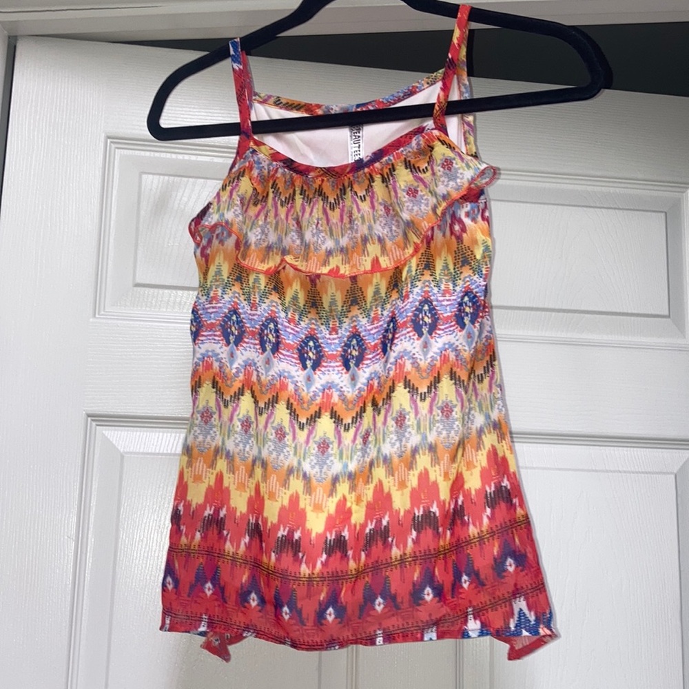 Beautees Spaghetti Strap Top
